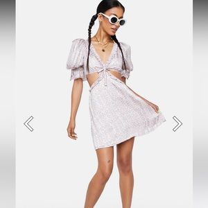 For Love and Lemons | Phoebe Cut Out Mini Dress